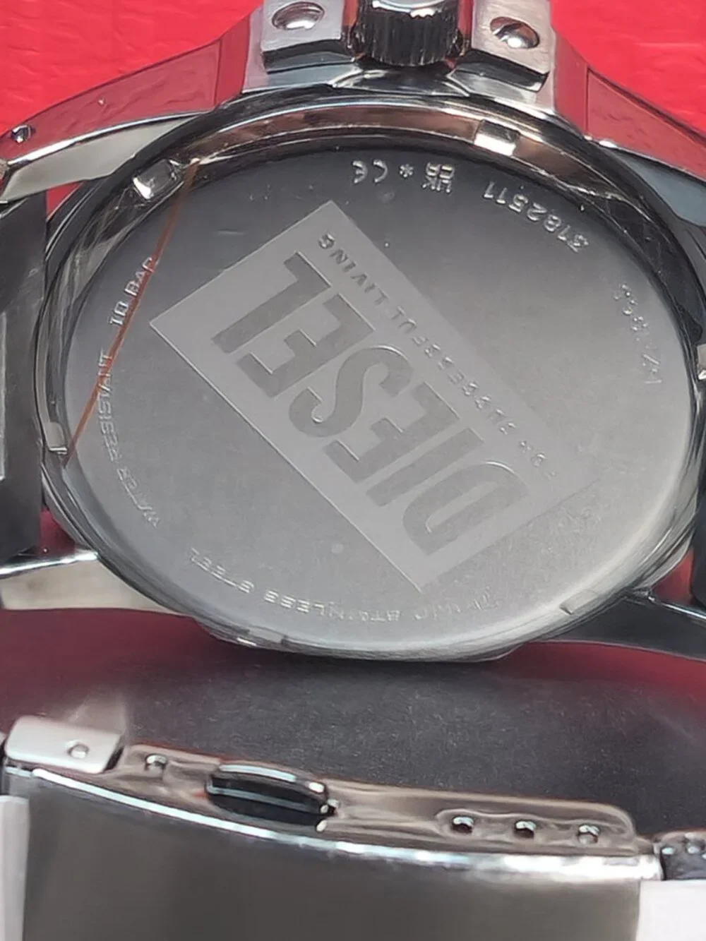 DIESEL Master Chief chronograph gunmetal-tone watch (DZ-1965)